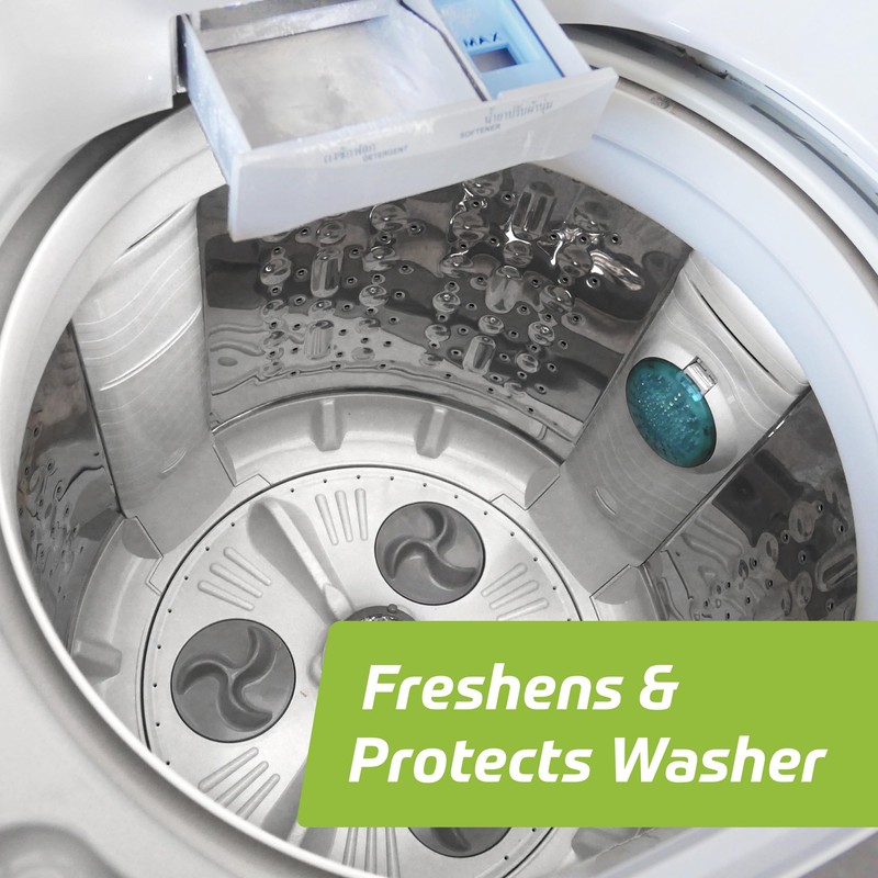 Velocity Washing Machine Cleaner – 4 Uses Per Bottle. Removes