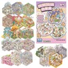 20 Sets 3D Miniature Scene Sticker Kit for Kids &