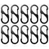 ColorfylCoco S-Shaped Carabiner, S-Shaped Hook, Set of 10, Compact, Double