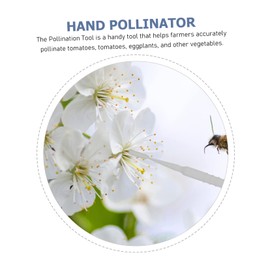 Toddmomy Hand Pollinator Tool - 20pcs Hand Pollination Tube Manual Pollinator Outdoor Tools Vegetable Pollinator for Outdoor Indoor Garden