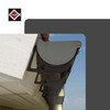 INEFA Plastic Downpipe 200 cm DN 50, Anthracite, Gutter Accessories,