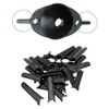 100Pcs Replacement Plastic Lawnmower Blades for Flymo