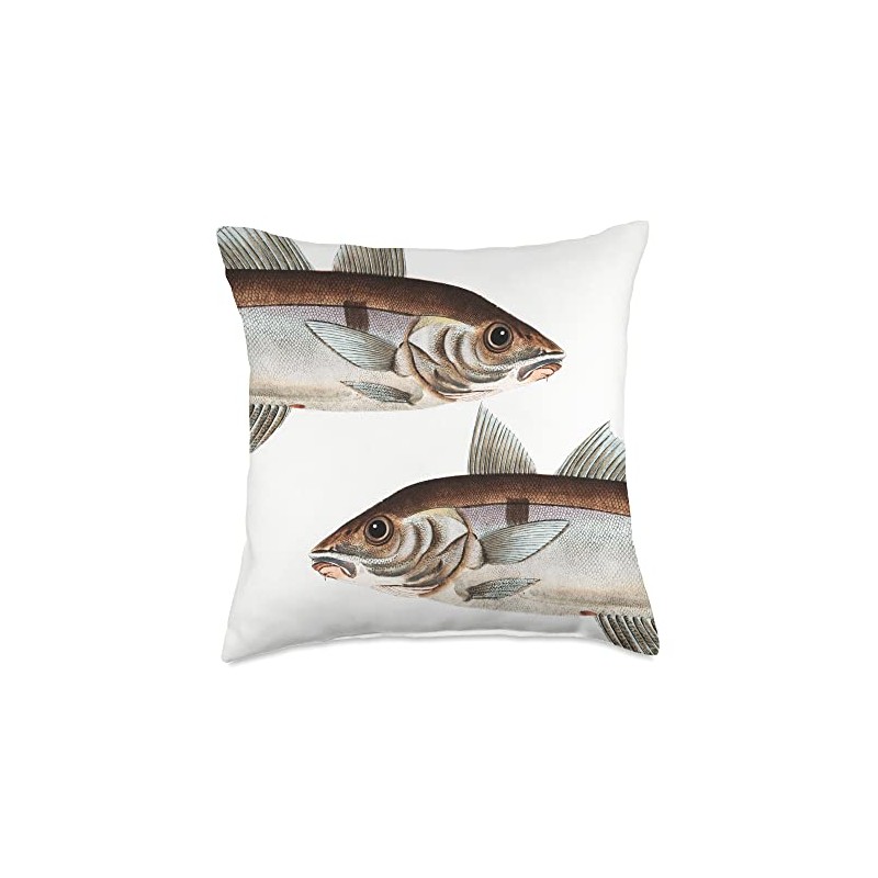 Haddock Fish Throw Pillow