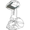 StealthMounts Tool Holder for Makita 40v XGT | Wireless Tool