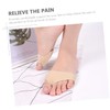 LALAFINA 3pairs High Heel Forefoot Pads Breathable Metatarsal Shoe Cushions
