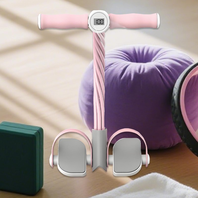 Tension Rope Pedal Puller - Sit-up Ankle Pull Rope Fitness