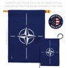 Americana Home & Garden NATO House Flag Regional Nation International