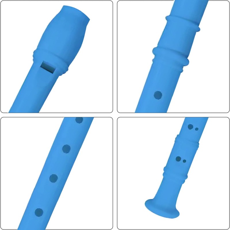 Soprano Recorder 8 Hole Classic German Style Descant Flute Musical