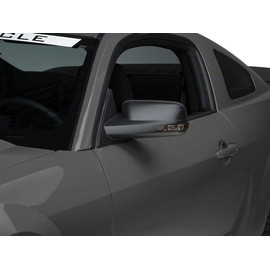 Raxiom Directional Sideview Mirrors with Turn Signals Compatible for 05-09 Mustang