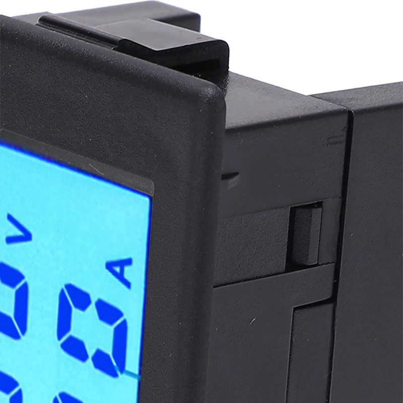 QH4835A LCD Dual Display Current Voltage Meter Electrical Digital Ammeter