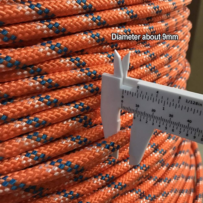 DESERT & FOX Outdoor Emergency Rope,Camping Ropes Climbing Ropes Diameter