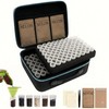 120 Slot Seed Storage Organizer Box, Hard Shell Seed Saver