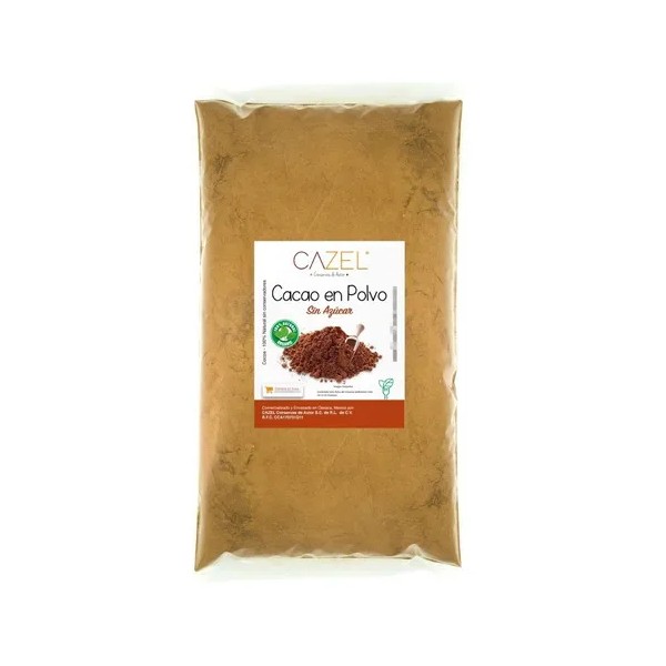 Cacao En Polvo Cocoa 100% Natural Oaxaca Artesanal 2kg