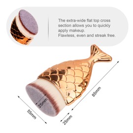 Self Tan Brush By Yoseng - Self Tanning Brush Applicator,sunscreen applicator for kids for Best Self Tanner for Face and Body With Case