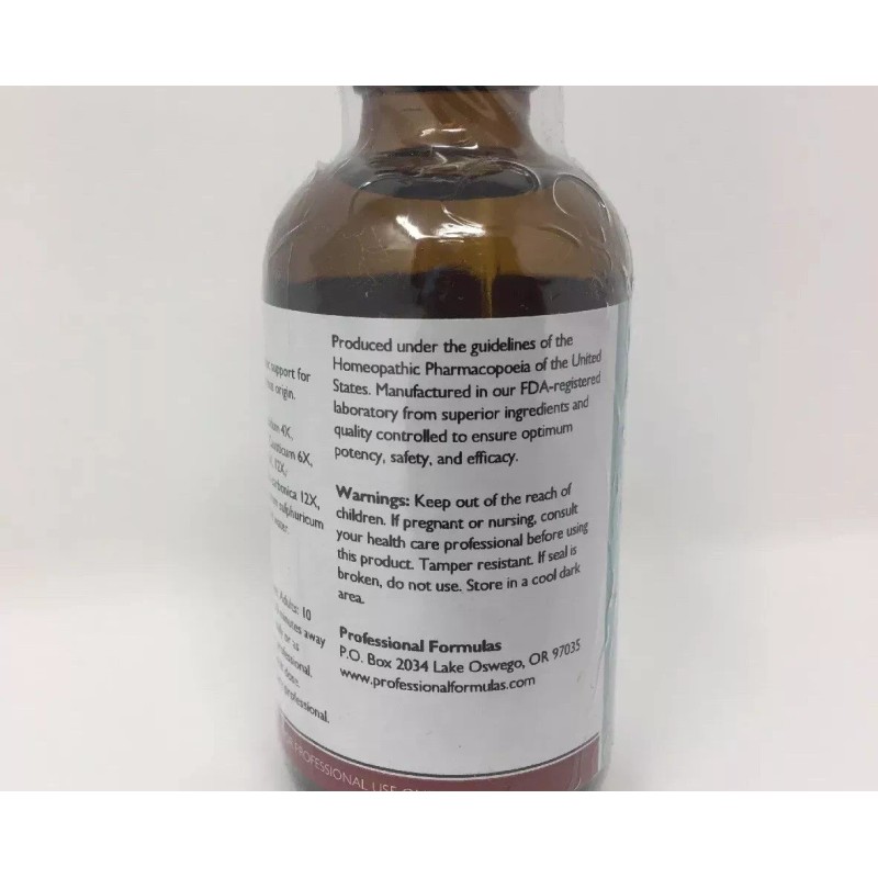 Professional Complementary Health Formula Wart Drops Homeopathic support for reducing