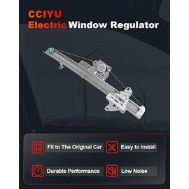 cciyu Power Window Regulator Replacement fit for 2014-2020 for Nissan Rogue W/Motor Assembly Front Right Side