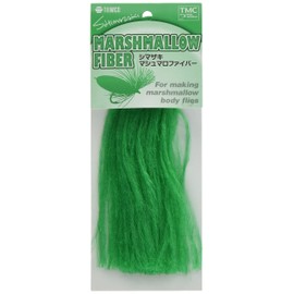 TIEMCO 66542001011 Fly Material Shimazaki Marshmallow Fiber Innocent Green #11