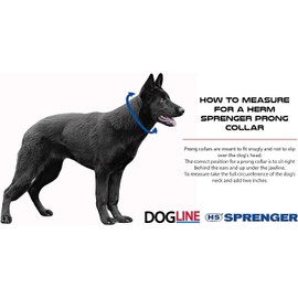 Herm Sprenger Ultra-Plus Prong Swivel Ring Stainless Steel Micro Training Dog Collar | Assembly Chain Training Collar for Smaller Dogs | Made in Germany - (1.5 mm, (Neck Size Upto 9.5"))