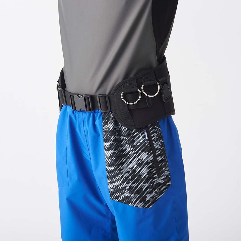 SOSHIN 7642 RBB Offshore Support Belt II, Black, Free