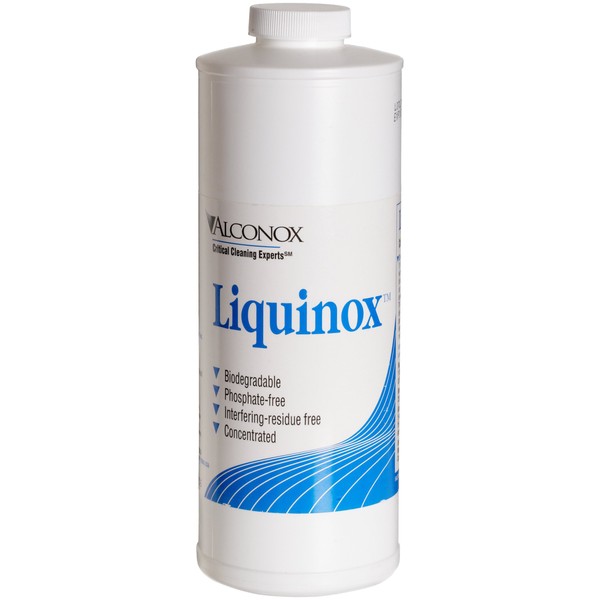 Alconox - 1232-1 1232 Liquinox Anionic Critical Cleaning Liquid Detergent, 1 quart Bottle
