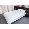 Hotel Style Satin Striped Cover Regina Bed Sheet (Box Type)