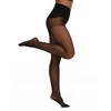 EVERSWE Women's Seamless Control Top Tights 15D, No Seam Pantyhose