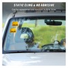 4"×6" Transparent Windshield Sticker Applicator, Waterproof Car Window Sticker for