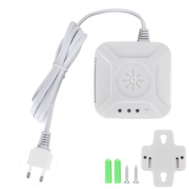 Household Combustible Gas Leakage Sensor Detector Liquefied Gas Alarm High Sensitivity for Home Security 90‑240VEU Plug