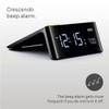 Braun Digital Alarm Clock with VA LCD Display, Touch Snooze