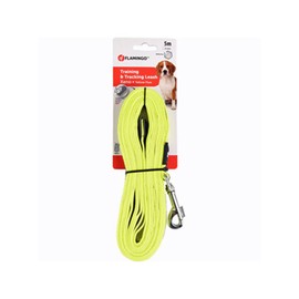 Flamingo Xeno Fluo Training and Tow Lead Yellow 5 m 20 mm