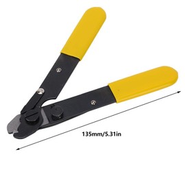 Fibreglass Wire Stripper, Fibre Optic Cable Hand Tool, Wire Stripper High Quality Fibre Cable Stripper Hand Tool for Stripping a 250 µm Thick Coating of 125 µm Fibres