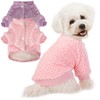 POMIU Dog Sweater, Dog Sweaters for Small Medium Dogs or