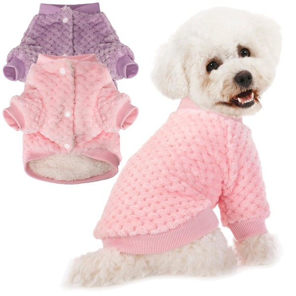 POMIU Dog Sweater, Dog Sweaters for Small Medium Dogs or