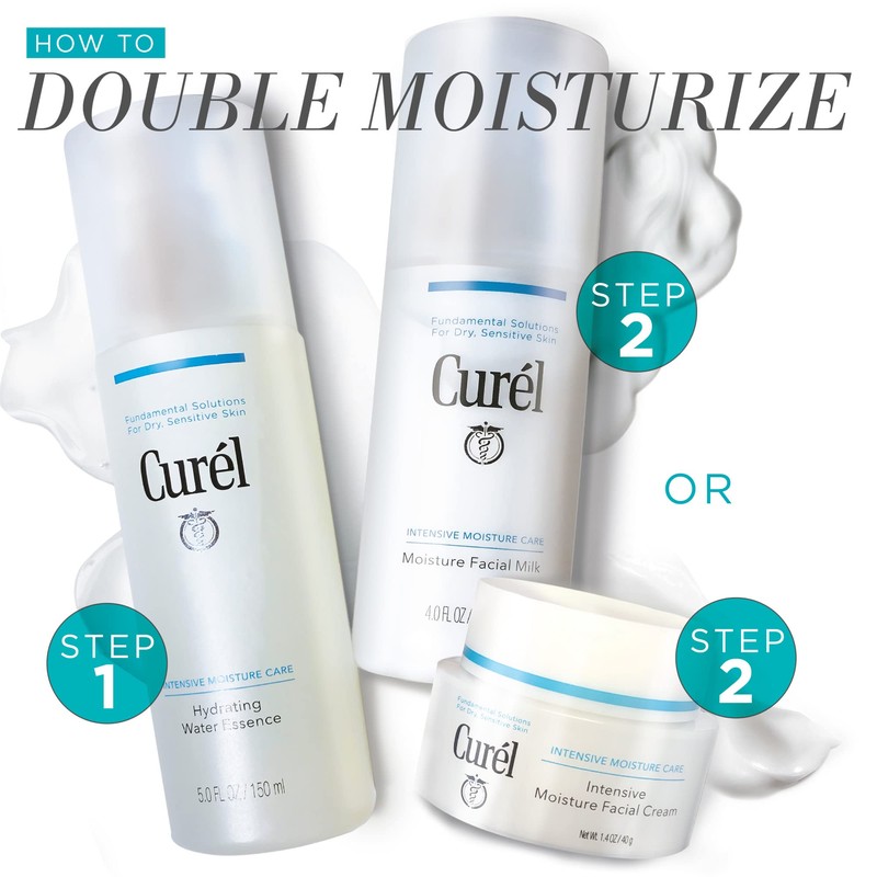 Curel Hydrating Face Toner, Water Essence for Dry, Sensitive Skin
