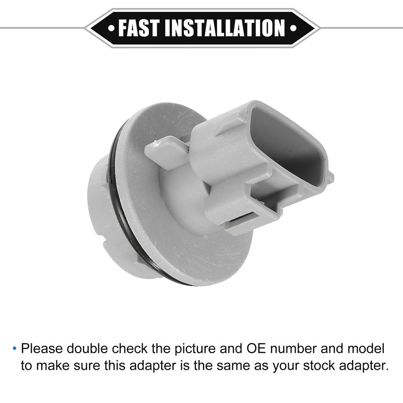 VekAuto No.9007599106 Front Turn Signal Lamp Socket Compatible for Toyota