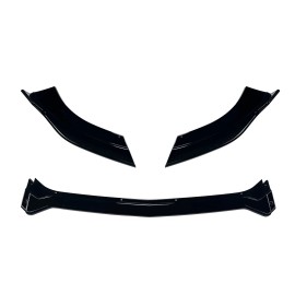 MAG FRONT BUMPER LIP SPOILER SPLITTER FOR FORD MUSTANG 2015-2017 BUMPER CARBON LOOK