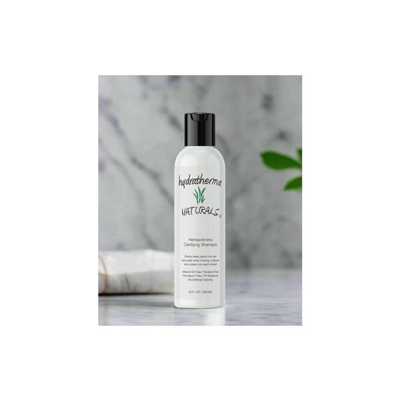 Hydratherma Naturals Herbal Amino Clarifying Shampoo, 8.0 fl. oz.