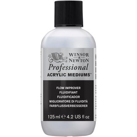 Winsor & Newton Professional Acrylic Medium, Flow Improver, 125ml (4.2-oz)
