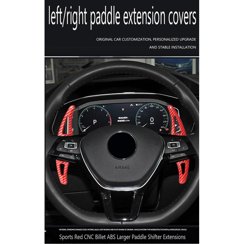 ontto ABS Plastic Car Steering Wheel Shift Paddle Shifter Extension
