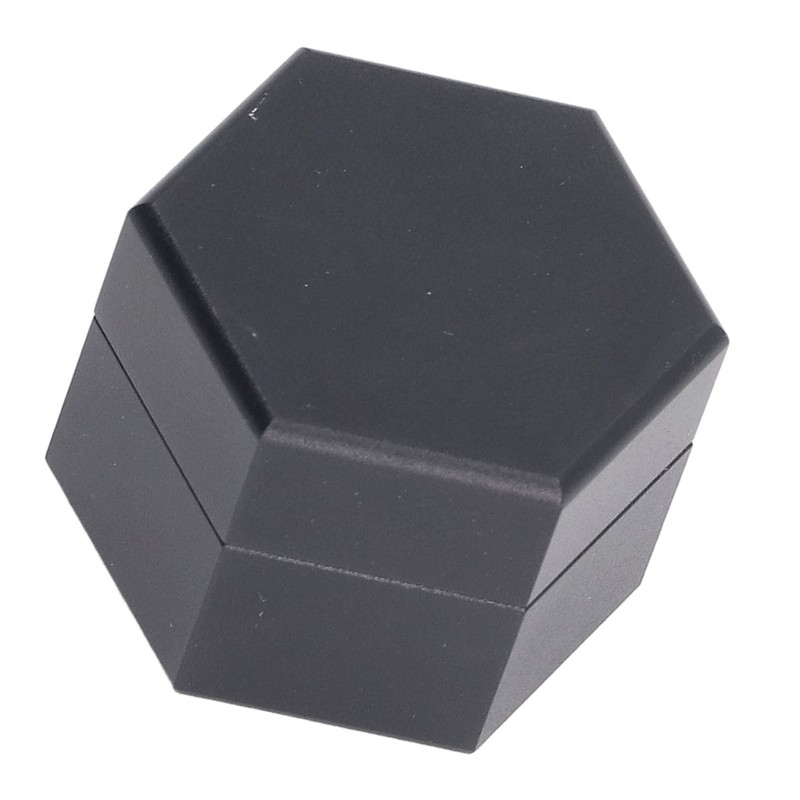 Mini Portable Billiard Chalk Case Hexagonal Pool Cue Chalk Box