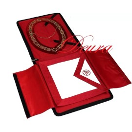 Royal Arch Masonic COLLAR // APRON // CASE Complete Package RA-3000