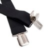 Dickies mens 1-1/4 Solid Straight Clip apparel suspenders, Black, One