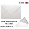(Choose Pack) C5 / C6 Gummed Flap Envelopes Pure White