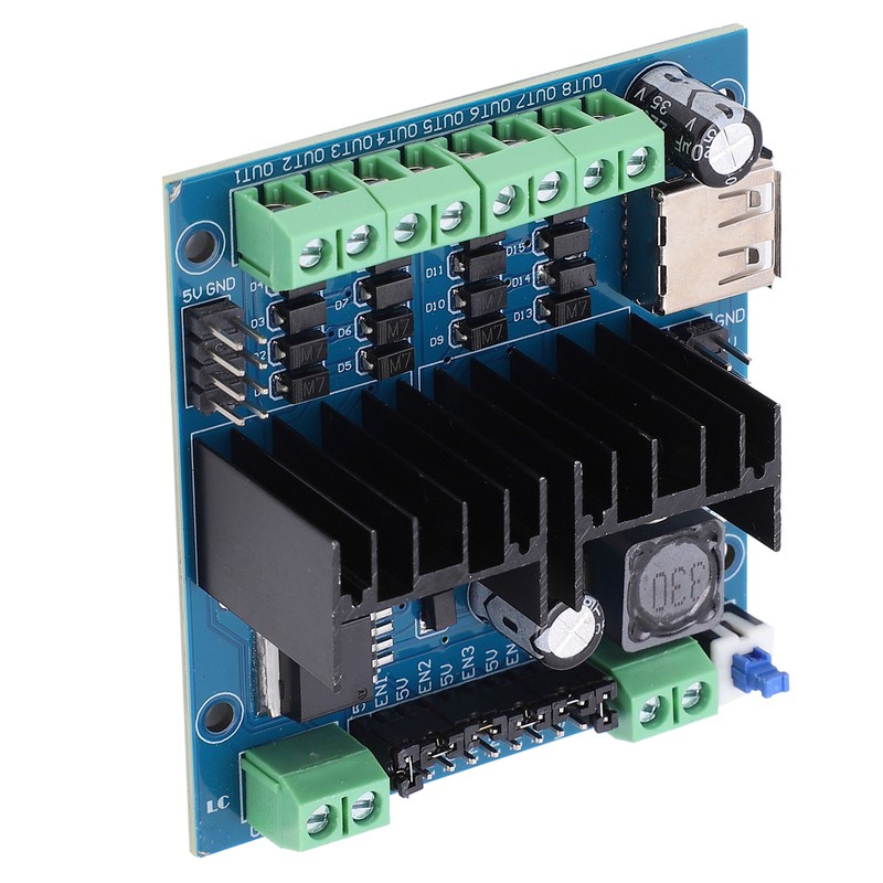 L298N Driver Module 4‑Channel Smart Auto Motor Driving Board Electronic