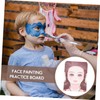 CORHAD Face Paint Board for Practice Sturdy Makeup Template Reusable