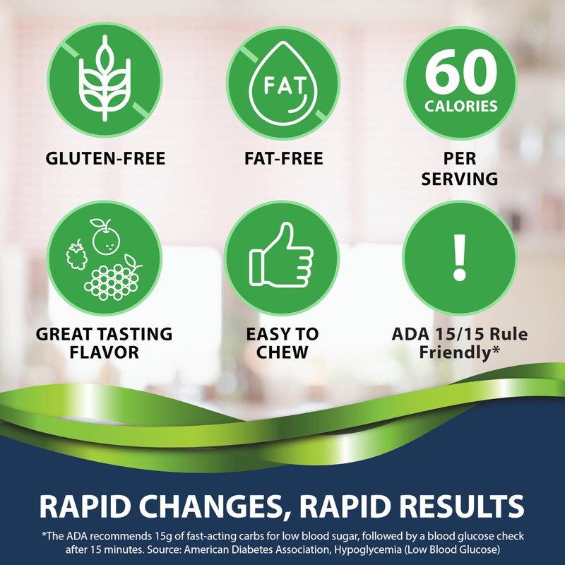 TRUEplus® Glucose Tablets, Assorted Flavor (Grape, Raspberry, Orange) - 50ct