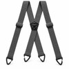 Men's Work Suspenders – 1.5-Inch Adjustable Elastic X-Back Straps with