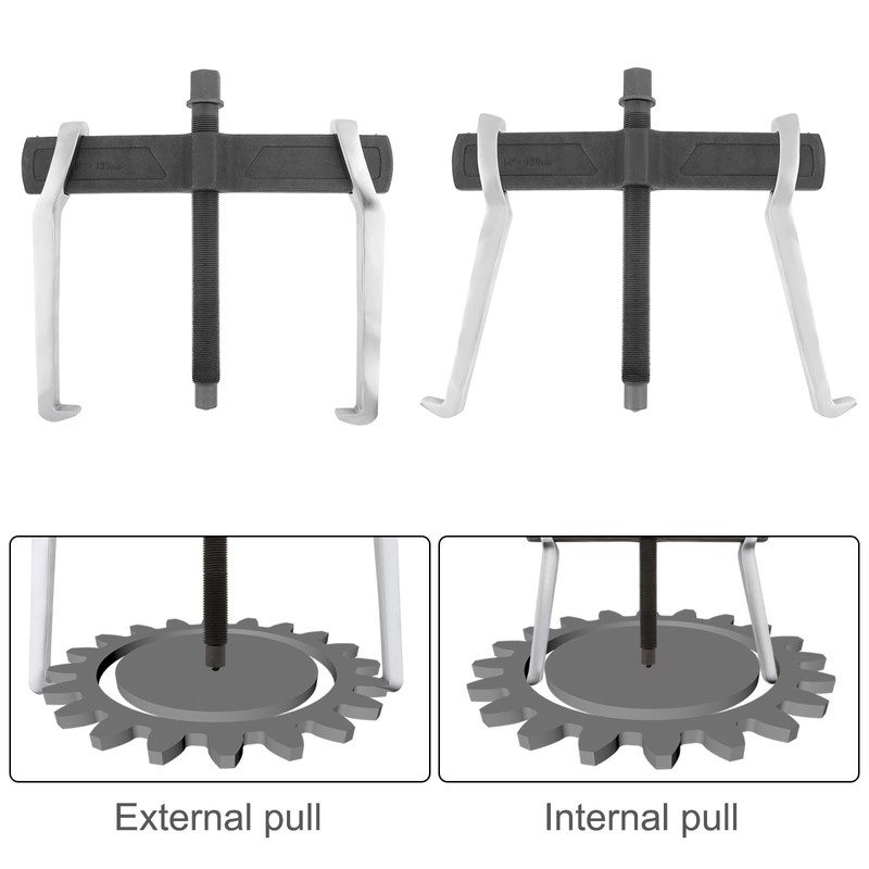 ChgImposs 14 Inch 2-Jaw Gear Puller, Adjustable CR-V Bearing Puller