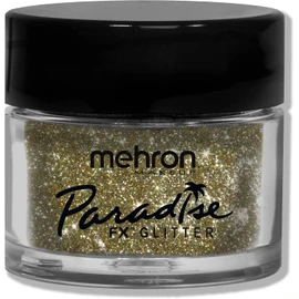 Mehron Makeup Paradise AQ Glitter Face and Body Paint.25 oz (GOLD)