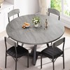Jocoevol Round Kitchen Dining Room Table Circle Dining Dinner Table